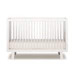 Oeuf Sparrow Crib White.